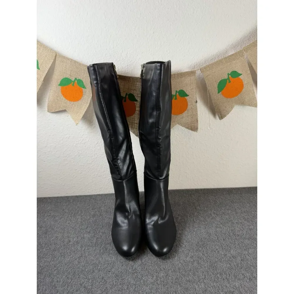 Naturalizer Women's Loving Knee-High Black Boot Size 10M